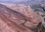 Comb Ridge/San Juan River -- Aerial of Comb Ridge and the San Juan River, Lamont Crabtree Photo